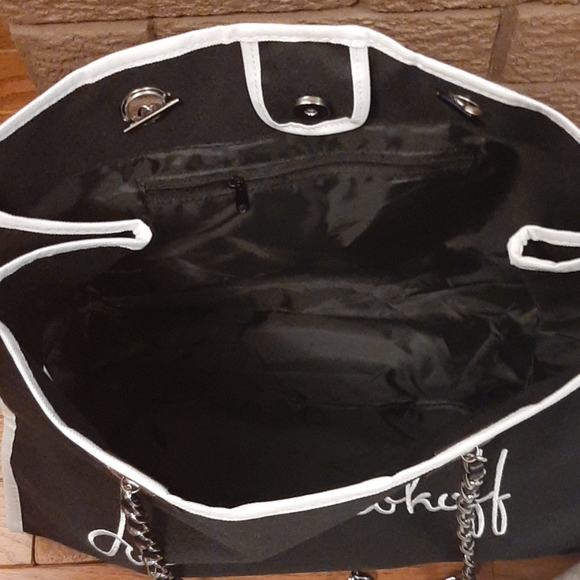 Joseph Ribcoff canvas tote - Picture 2 of 5